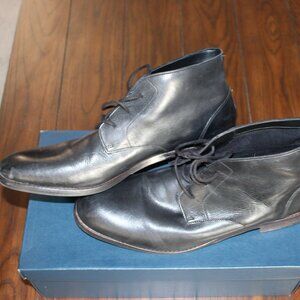 Black Leather Ankle Boots - Clarks